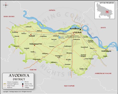 ayodhya map